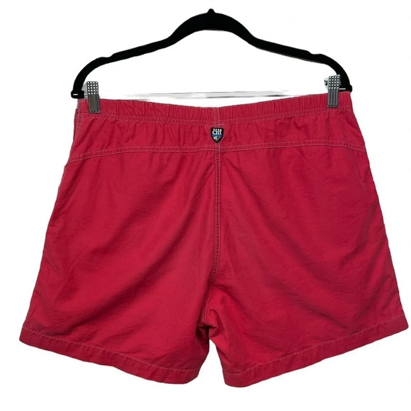 Men's Kuhl ALF Clothing Shorts Vintage Multi Pockets Red - Picture 1 of 9